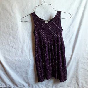 H&M Girls Purple/Pink Polka Dot Sundress Sz 4-6Yrs